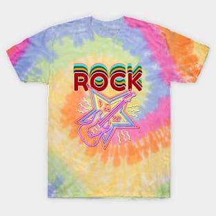 Funny rock Music Lover Gift Idea 90s designs vintage T-Shirt